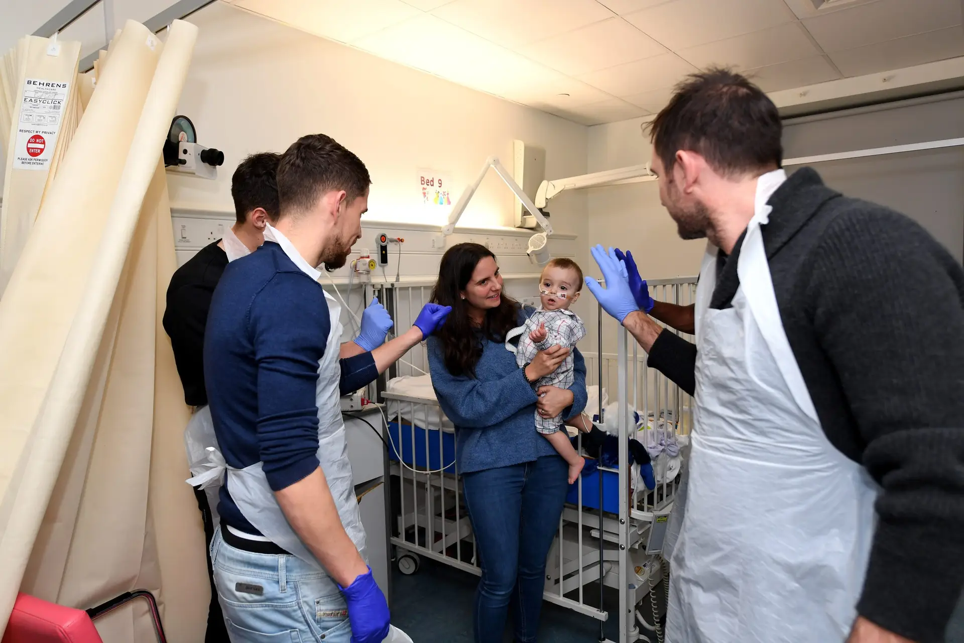 LONDON, ENGLAND - DECEMBER 19: of Chelsea during a Christmas Hospital Visit at Chelsea and Westminster Hospital on December 19, 2019 in London, United Kingdom. (Photo by Darren Walsh/Chelsea FC via Getty Images)
