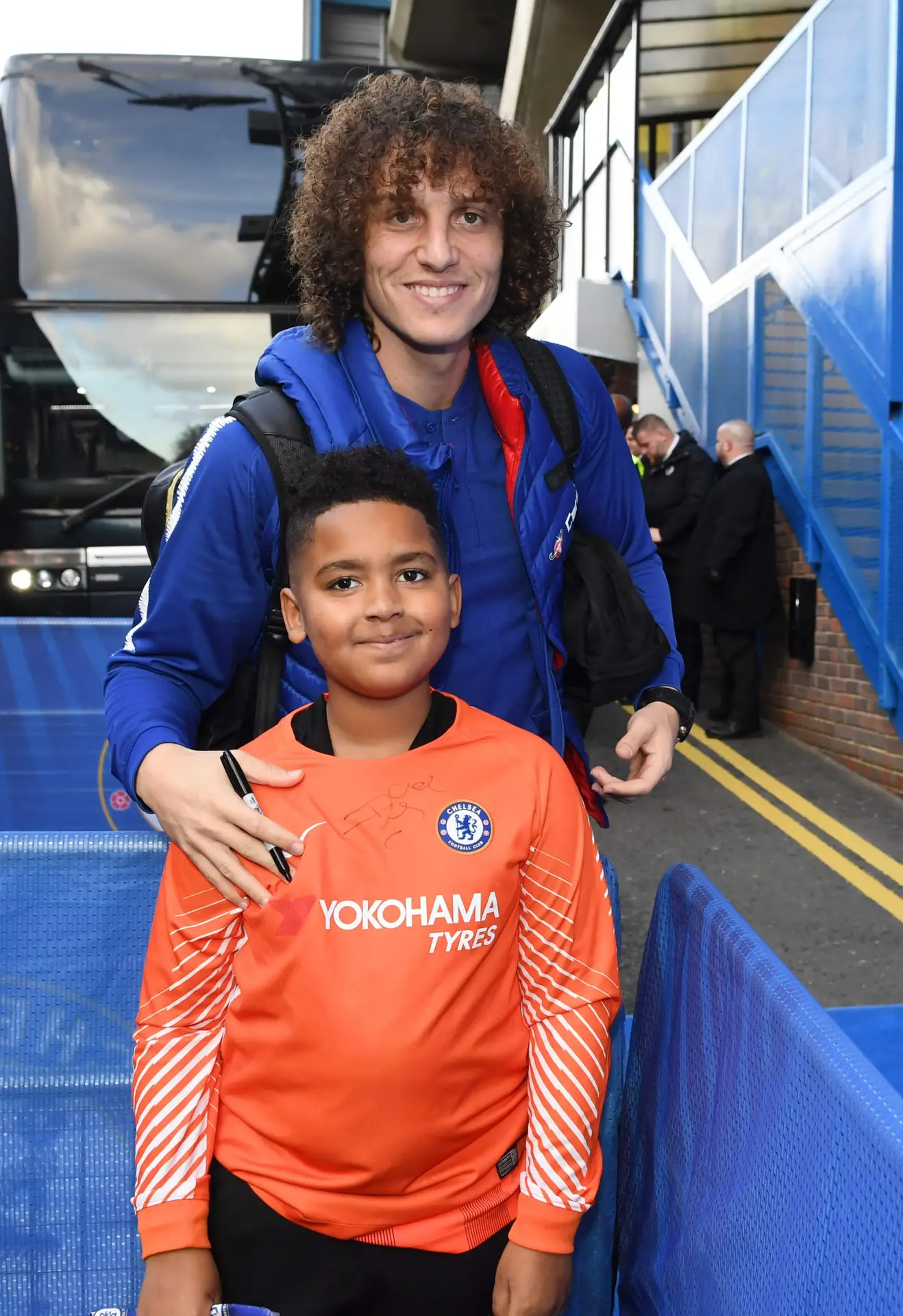during the Premier League match between Chelsea FC and Leicester City at Stamford Bridge on December 22, 2018 in London, United Kingdom.